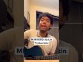MIRRORS- @JustinTimberlake  #shorts #mirrors #justintimberlake #guitar #song #cover #music #viral