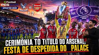 🔴[LIVE] Crystal Palace vs Arsenal | Premier League 2026 | Match LIVE Today
