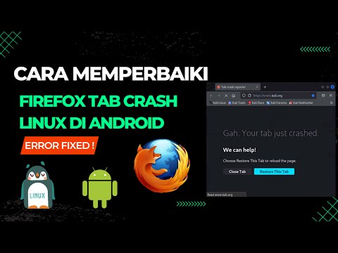 Error Fixed !! Firefox Linux Tab Crash On Android || Linux Nethunter - Kali Linux