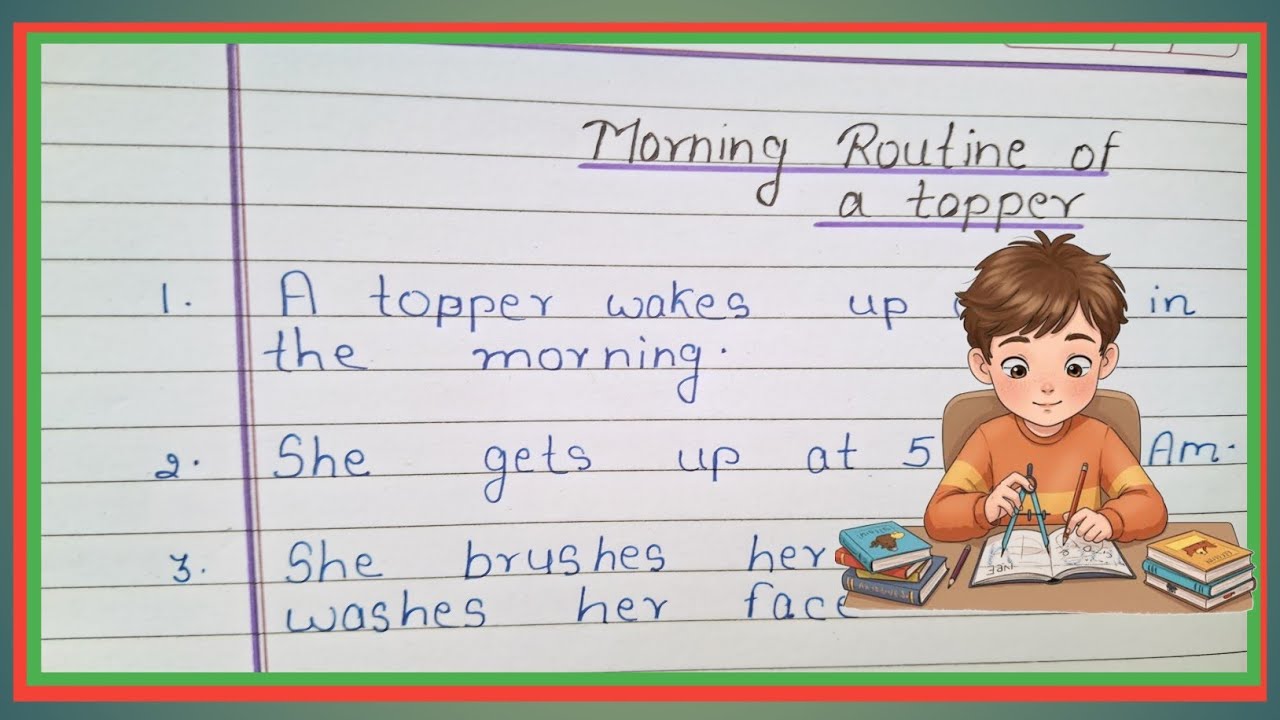 Morning Routine of a Topper – The Secret Behind Success - YouTube