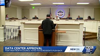 Port Wentworth council approves zoning change that could allow data centers after packed, tense m...