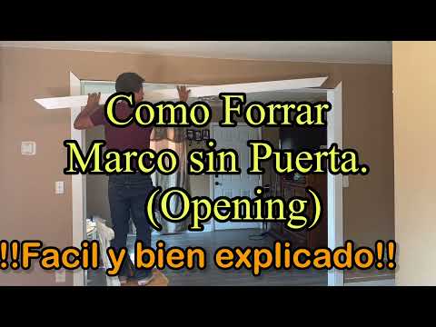 🎬 Video relacionado con marcos de puerta sin puerta