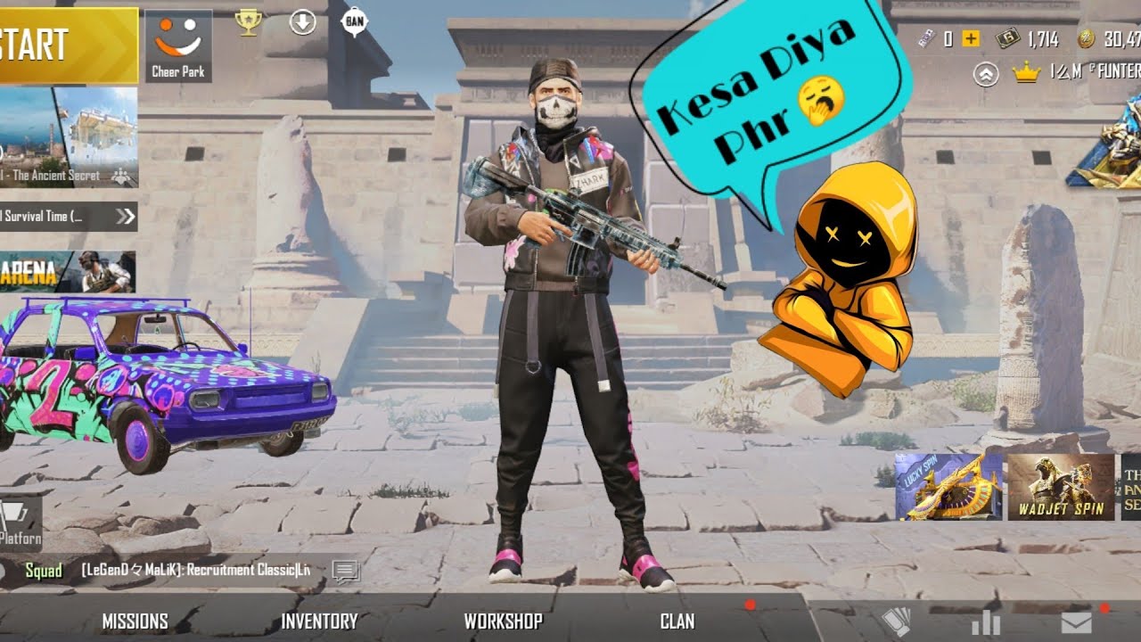 Best Clutch Fight In Pyramid 🔥 Pubg Mobile 😎 No Promotion