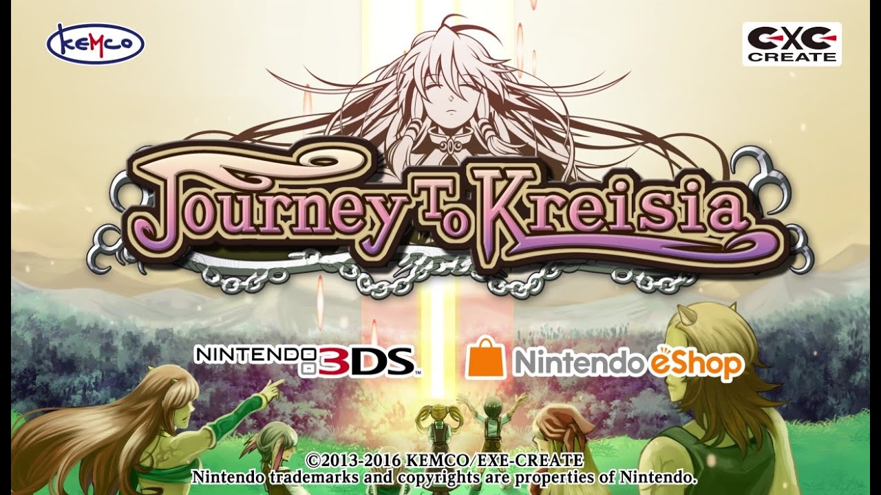 RPG Journey to Kreisia for Nintendo 3DS European/Australian Nintendo