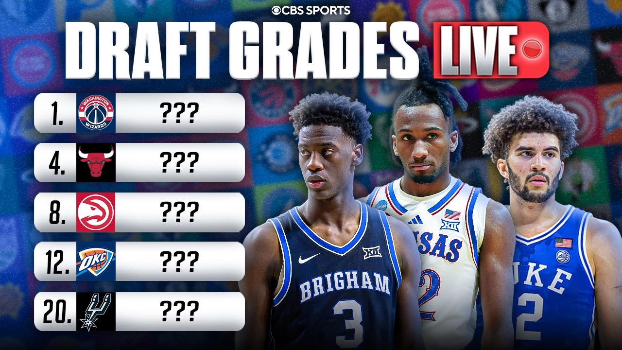 2026 NBA Draft LIVE coverage & analysis: Insiders grade EVERY pick ✅ Talk trades, buzz & rumors!