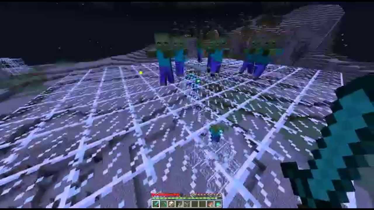 Hostile Worlds - vanilla zombie digging