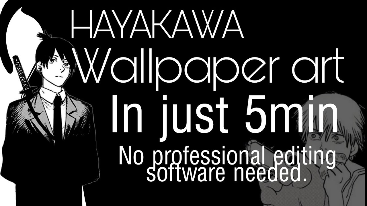 How to make anime photo into a professional astonised wallpaper art
