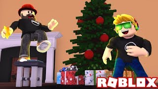 GETTING READY FOR CHRISTMAS WITH MY DAD in ROBLOX BLOXBURG