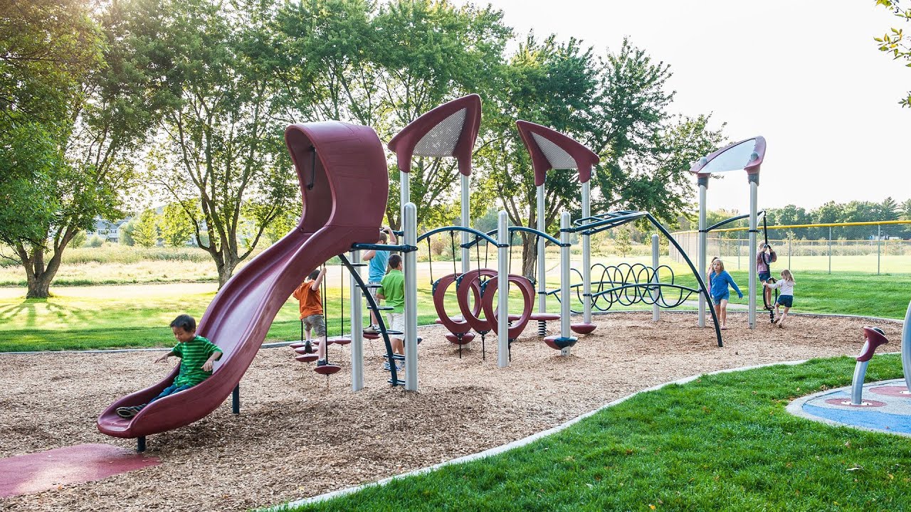 Delano Central Park Delano, MN Visit a Playground Landscape