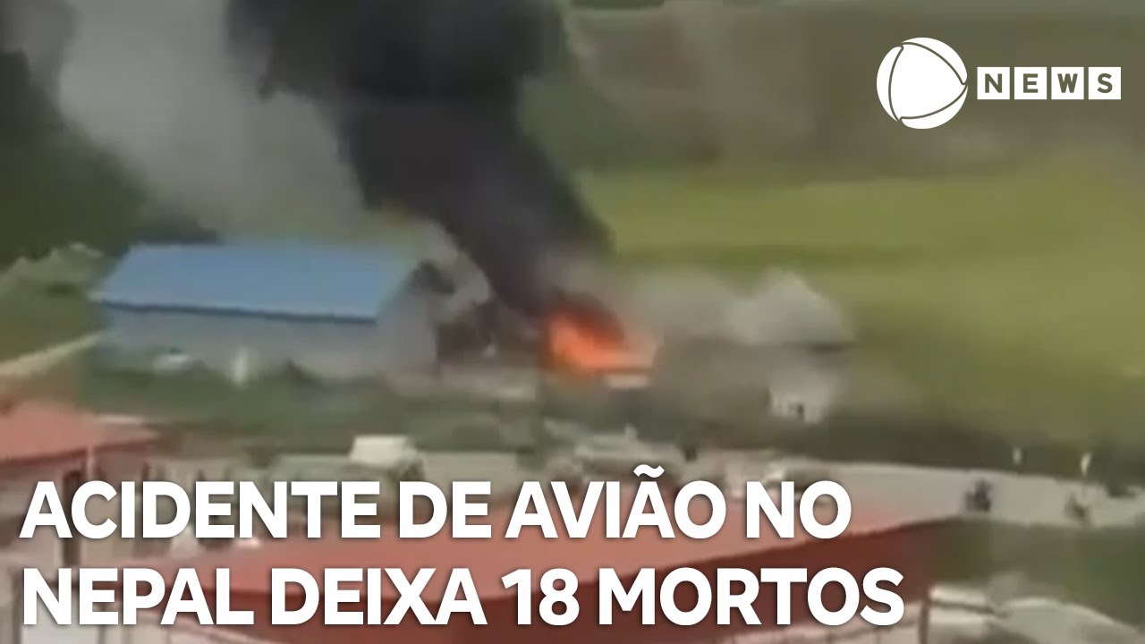 Acidente de avião em aeroporto no Nepal deixa 18 mortos