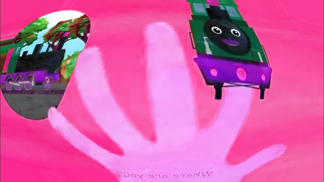 Train Finger Singing "Where Are You?? Choo Choo Funny Remix |Vehicles(Sponsored By Klusky Csupo 9.0)