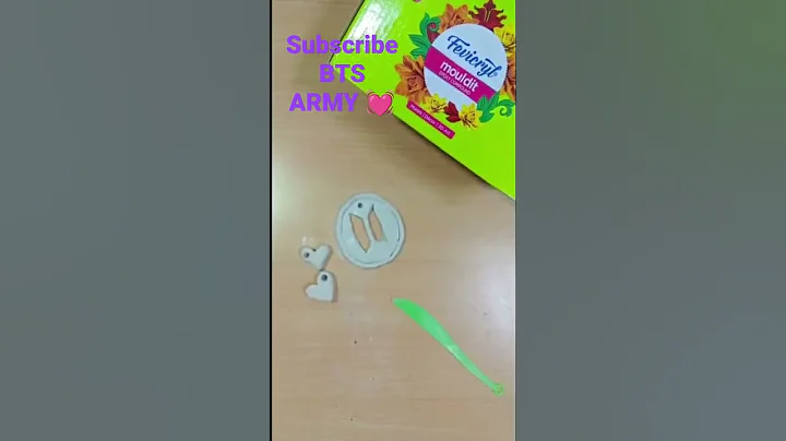 BTS keychain / how to make bts key chain.