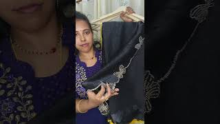 butterfly sarees #butterfly#spacesilk#latestsarees#trendingmodel