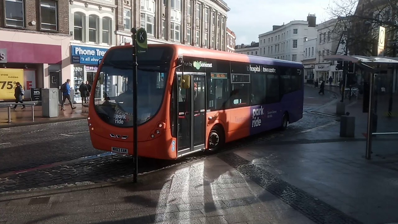 Buses at Taunton Town centre today YouTube Buses at Taunton Town centre today YouTube