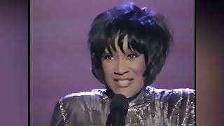 Patti LaBelle performs "Somewhere Over the Rainbow live on March 29, 1996.