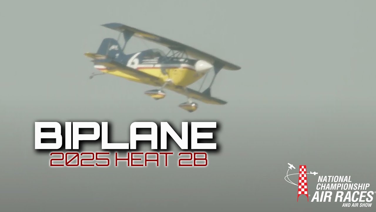 2025 Air Race Championships - BIPLANE Heat 2B