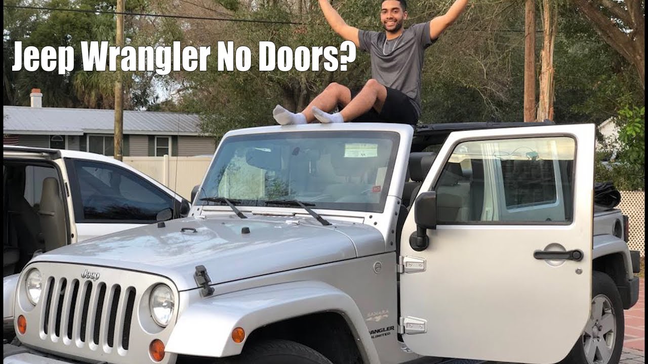 Going To The Beach No Doors Jeep Wrangler 2019 Youtube