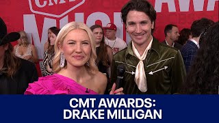 Drake Milligan on CMT Music Awards 2024 red carpet | FOX 7 Austin
