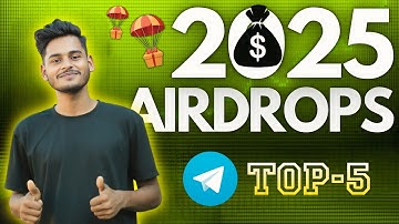 New listing airdrop 2025 || Top 5 listing Possible airdrop || Telegram Best Airdrop in 2025