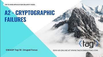 A02  Crypographic Failures: OWASP Top 10: Drupal Focus