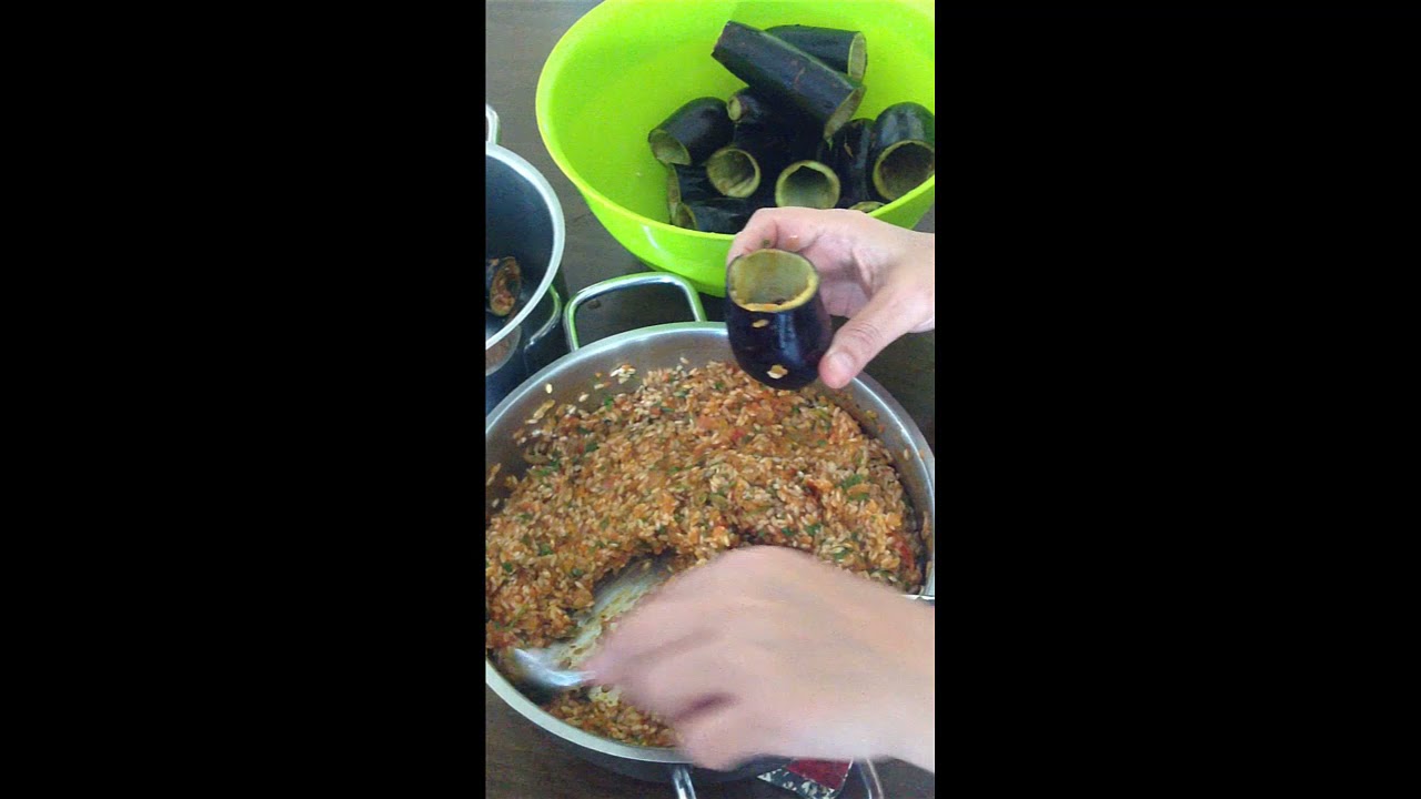 ????????Akdeniz Mutfagı????Nefis yemek tarifleri????Patlıcan Dolma????Zuhal mutfakta