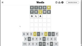 Wordle Solve for 7-29-2023 - almost got me!! - crazy hard today