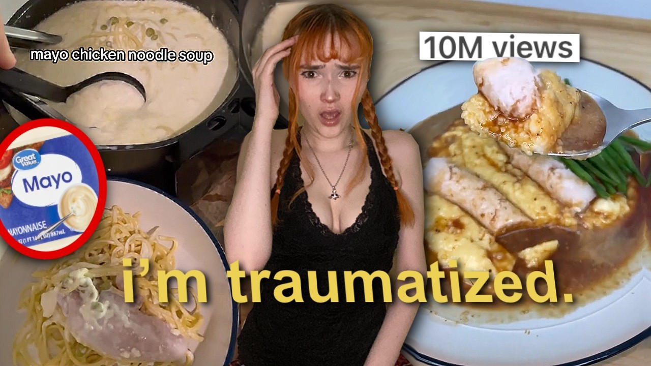 Tiktok recipes are downright DIABOLICAL