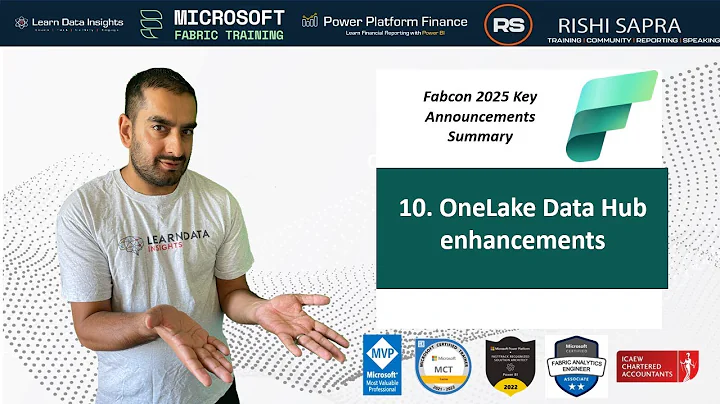 OneLake Catalog in Microsoft Fabric (#Fabcon2025 Key Feature Announcements)