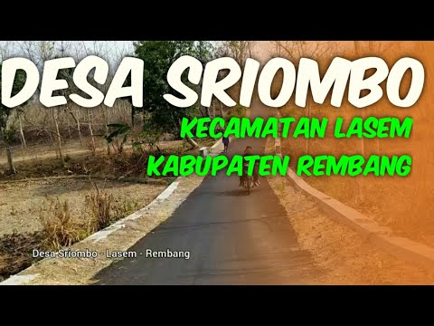 Suasana Jalan Desa Sriombo Kecamatan Lasem Rembang Tv