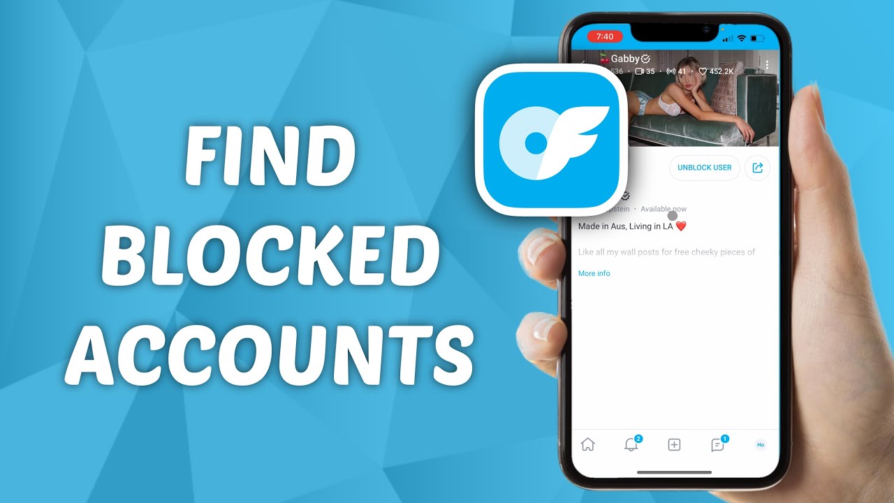 How to Find Blocked Accounts on OnlyFans - YouTube