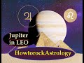 Natal jupiter in leo