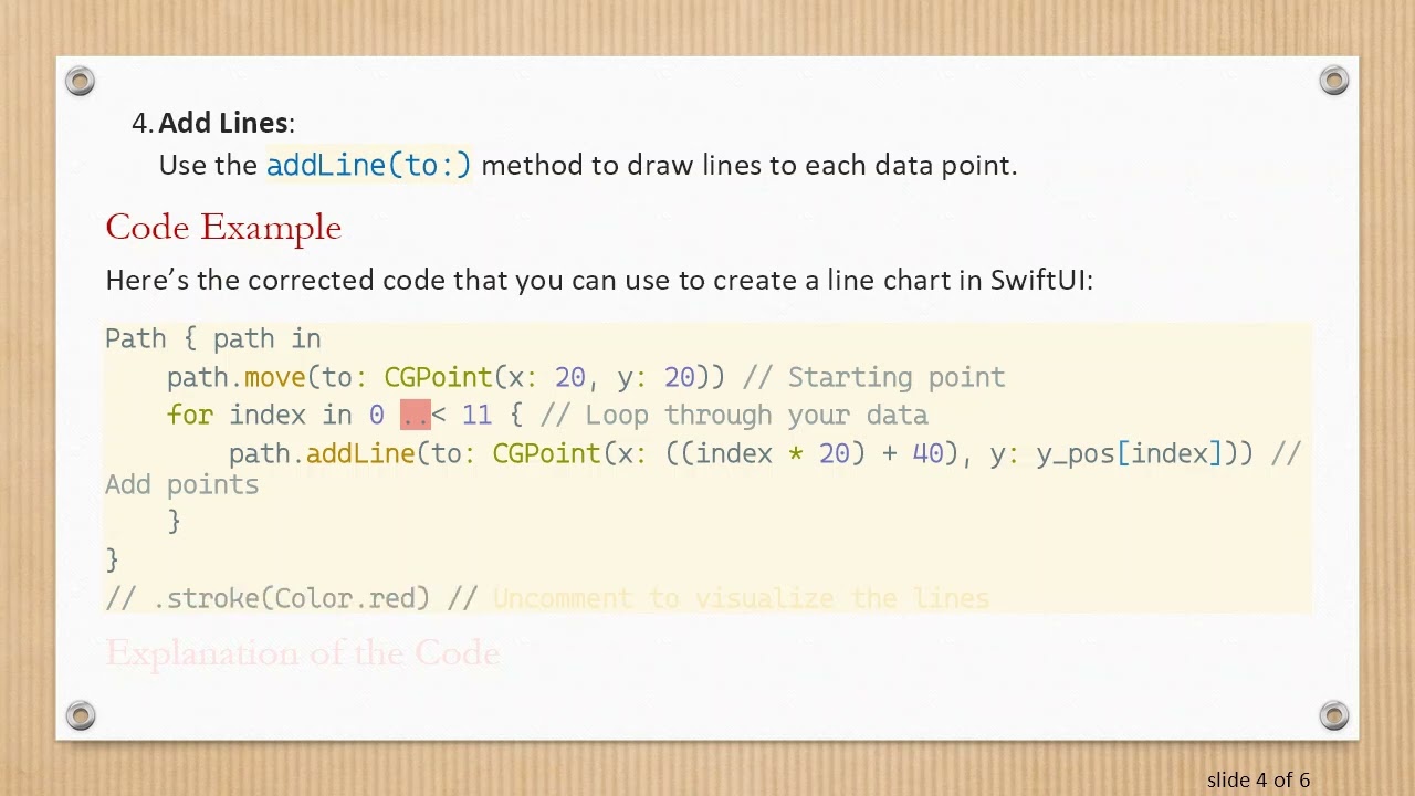 Creating a Line Chart in SwiftUI