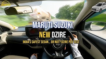2025 Maruti Dzire Base Model POV Drive | 1.2 Z-Series Petrol | Speed Locked at 80 km/h?