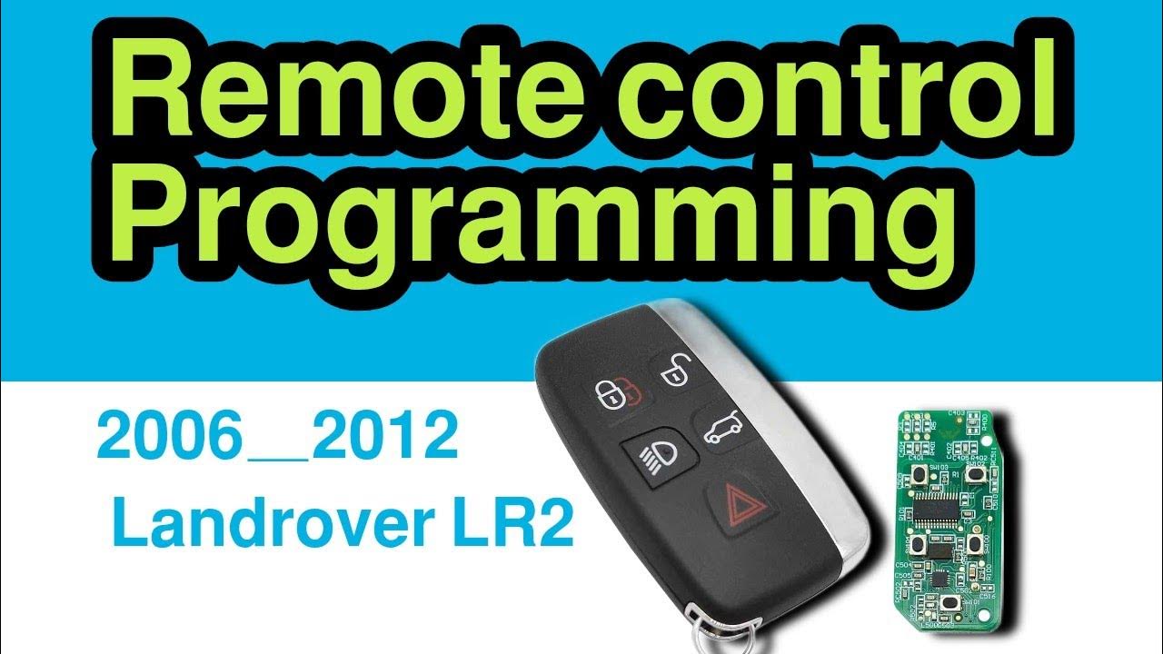 2006_2012 Landrover LR2 Remote control Programming Using Autel Please