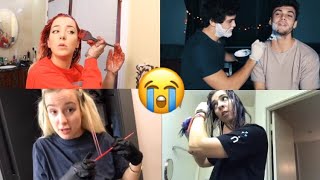 famous youtubers dyeing their hair for 10 minutes straight