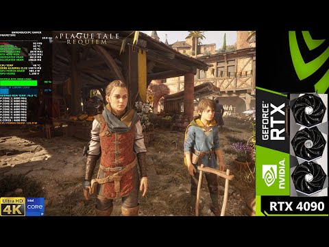 A Plague Tale Requiem Ultra Settings 4K | RTX 4090 | i9 13900K 6GHz