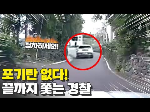 &amp;quot;정차하세요!!&amp;quot; 🤨 비틀비틀 수상한 운전자.. 끝까지 쫓는 경찰!