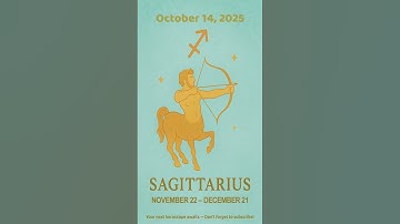 ♐ Ramalan Bintang Sagitarius Hari Ini – 14 Oktober 2025