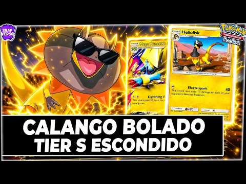 HELIOLISK + MANECTRIC É APELAÇÃO PURA !!! - POKEMON TCG POCKET