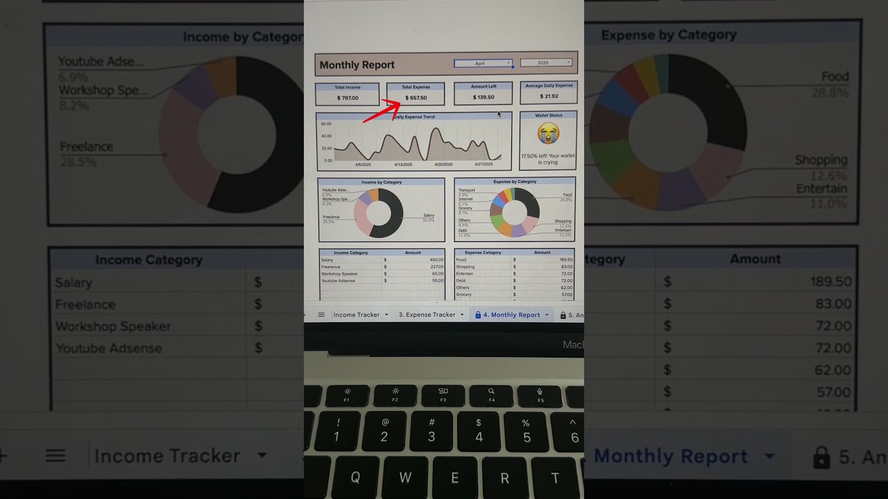 How to Track Income & Expense with my Google Sheets Template