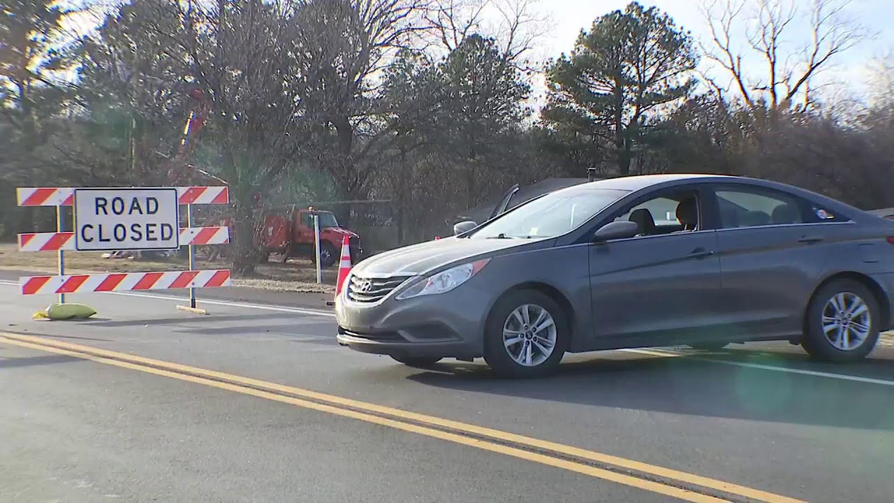 Car lost control and crashed into power pole