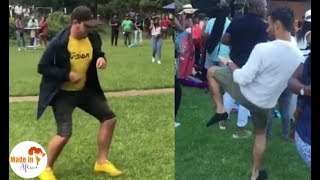 The White guys of South Africa Crazy Dance Moves