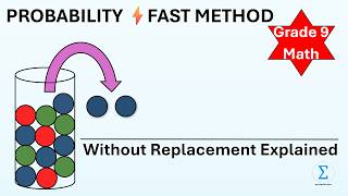 Probability Of Drawing Two Blue Marbles Without Replacement Step-By-Step
