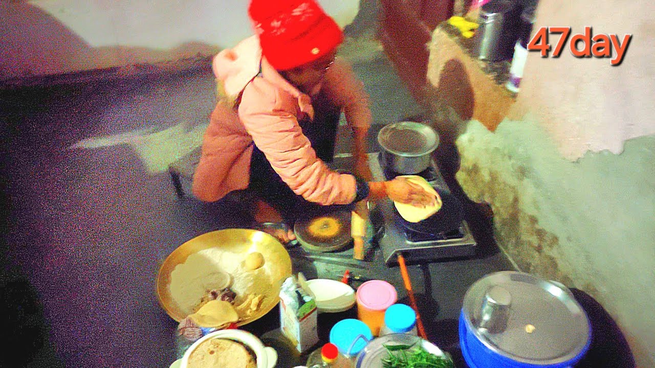 Aaj Pehli Baar Bahan Ne Khud Roti Banayi 😲//47day//100day daily vlog challenge 