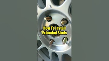 Here’s how to replace your rears studs with extended studs on a Lexus IS300!