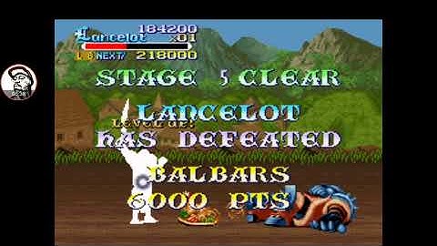 SNES 🏹🗡🛡Knights of the Round - 💀All Boss Fight Encounters💀 (Lancelot)