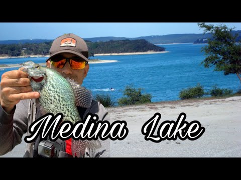 Medina lake fishing - YouTube