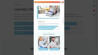✅Dry Cleaning Services WordPress Theme | Truecubix #shorts #viral