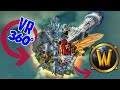 VR WOW 360° remastered intro | Classic vs Cataclysm voice over | Human starting cinematics