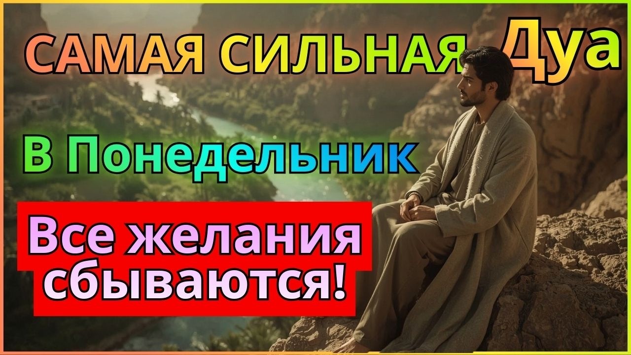 Дуа В ПОНЕДЕЛЬНИК ДАЕТ УВАЖЕНИЕ, БОГАТСТВО,РИЗК,ДЕНЬГИ,УСПЕХ И СЧАСТЬЕ! #дуа